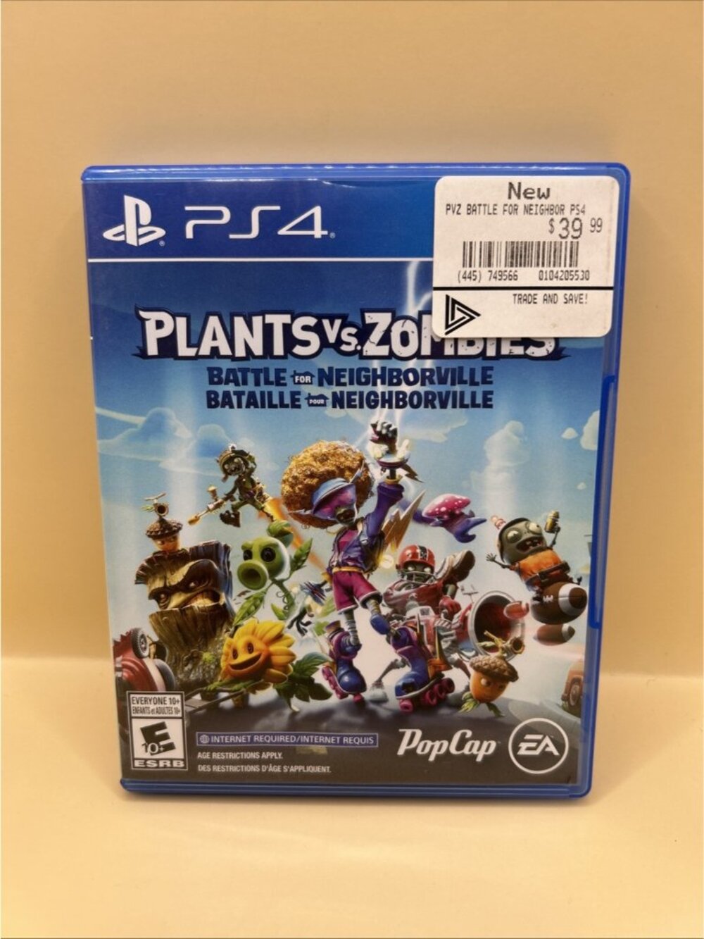 Plants vs Zombies: Battle for Neighborville Sony PlayStation 4 PS4 Tested✅